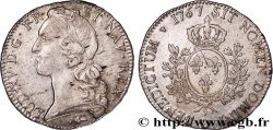 LOUIS XV &nbsp;THE WELL-BELOVED&nbsp; Écu aux branches d’olivier, tête ceinte d’un bandeau 1767 Lyon