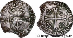 HENRY III Douzain aux deux H, 1er type 1576 Lyon