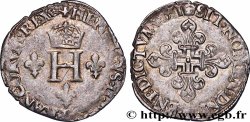 HENRI II Sol parisis ou trois blancs ou “demi-gros de Nesle” 1551 Paris