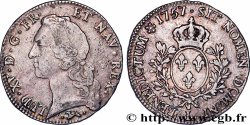 LOUIS XV DIT LE BIEN AIMÉ Écu aux branches d’olivier, tête ceinte d’un bandeau 1757 Bayonne