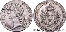 LOUIS XV DIT LE BIEN AIMÉ Écu aux branches d’olivier, tête ceinte d’un bandeau 1756 Aix-en-Provence