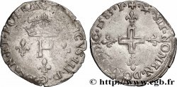 HENRY III Double sol parisis, 2e type 1583 Limoges SS/fVZ