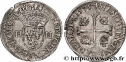 HENRY III Douzain aux deux H, 1er type 1575 Limoges SS