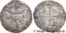 HENRY III Douzain aux deux H, 1er type 1576 Limoges SS/fSS