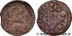 ESPAGNE - COMTÉ DE BARCELONE - LOUIS XIV LE GRAND OU LE ROI SOLEIL Ardit ou demi-sizain 1648 Barcelone