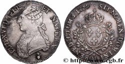 LOUIS XVI Écu aux branches d&nbsp;olivier 1789 Metz