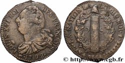 LOUIS XVI 2 sols dit &nbsp;au faisceau&nbsp;, type FRANÇOIS 1792 Paris