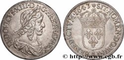 LOUIS XIII LE JUSTE Écu, buste drapé et cuirassé (2e buste de Jean Warin) 1643 Paris, Monnaie de Matignon