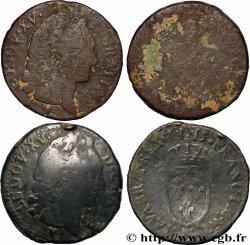 LOUIS XV &nbsp;THE WELL-BELOVED&nbsp; Sol d&nbsp;Aix, lot de 2 ex. n.d. Aix-en-Provence
