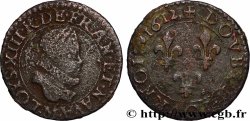 LOUIS XIII  Double tournois 1612 Toulouse