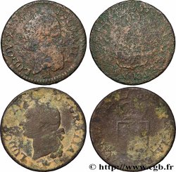 LOUIS XVI Sol dit &nbsp;à l&nbsp;écu&nbsp;, lot de 2 ex. n.d. Ateliers divers