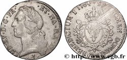 LOUIS XV &nbsp;THE WELL-BELOVED&nbsp; Écu aux branches d’olivier, tête ceinte d’un bandeau 1764 Pau