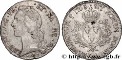 LOUIS XV &nbsp;THE WELL-BELOVED&nbsp; Écu aux branches d’olivier, tête ceinte d’un bandeau 1763 Pau