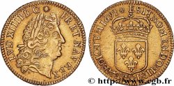LOUIS XIV &nbsp;THE SUN KING&nbsp; Louis d&nbsp;or à l&nbsp;écu 1691 Tours