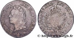 LOUIS XV &nbsp;THE WELL-BELOVED&nbsp; Écu aux branches d’olivier, buste lauré 1772 Toulouse VF/VF