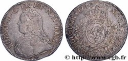LOUIS XV &nbsp;THE WELL-BELOVED&nbsp; Écu dit &nbsp;aux branches d&nbsp;olivier&nbsp; 1740 Poitiers F/VF