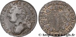 LOUIS XVI 12 deniers dit &nbsp;au faisceau&nbsp;, type FRANÇOIS 1792 Perpignan