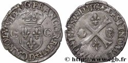 CHARLES IX Douzain aux deux C, 1er type 1573 Lyon