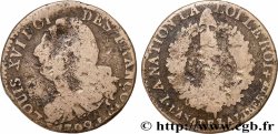LOUIS XVI 6 deniers dit &nbsp;au faisceau&nbsp;, type FRANÇOIS 1792 Limoges