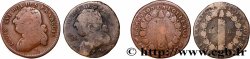 LOUIS XVI 12 deniers dit &nbsp;au faisceau&nbsp;, type FRANCOIS, lot de 2 ex. n.d. Ateliers divers