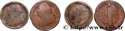 LOUIS XVI 2 sols dit &nbsp;au faisceau&nbsp;, types divers, lot de 2 ex. n.d. Ateliers divers