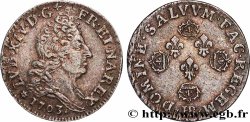 LOUIS XIV &nbsp;THE SUN KING&nbsp; Dix sols aux quatre couronnes 1703 Strasbourg