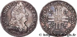 LOUIS XIV LE GRAND OU LE ROI SOLEIL Demi-écu aux huit L, 1er type 1690 Paris