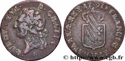LOUIS XVI Demi-sol dit &nbsp;à l&nbsp;écu&nbsp; 1791 La Rochelle