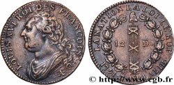 LOUIS XVI (MONARQUE CONSTITUTIONNEL)  12 deniers dit &nbsp;au faisceau&nbsp;, type FRANCOIS 1791 Paris, Monnaie du Louvre