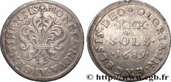 LOUIS XIV LE GRAND OU LE ROI SOLEIL XXX sols 1689 Strasbourg