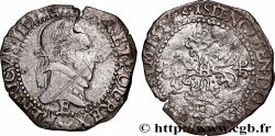 HENRY III Quart de franc au col plat 158[4]? Tours