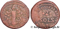 SIEGE OF MAINZ 2 sols 1793 Mayence