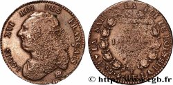 LOUIS XVI 12 deniers dit &nbsp;au faisceau&nbsp;, type FRANÇAIS 1792 Strasbourg