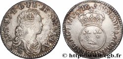 LOUIS XV DIT LE BIEN AIMÉ Demi-écu à l’écu rond couronné 1716 Paris