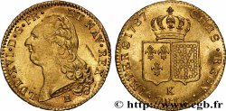 LOUIS XVI Double louis d’or aux écus accolés 1787 Bordeaux