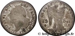 LOUIS XVI 15 sols dit &nbsp;au génie&nbsp;, type FRANCOIS 1791 Limoges