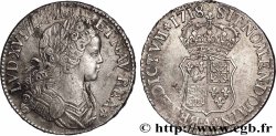 LOUIS XV THE BELOVED Écu dit &nbsp;de France-Navarre&nbsp; 1718 Paris XF