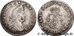 LOUIS XIV &nbsp;THE SUN KING&nbsp; Quatre sols aux deux L 1692 Tours