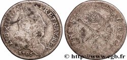 LOUIS XIV &nbsp;THE SUN KING&nbsp; 10 sols aux insignes 1706 Paris