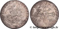LOUIS XIV LE GRAND OU LE ROI SOLEIL Écu aux huit L, 2e type s.m. Atelier indéterminé