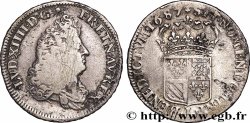 LOUIS XIV &nbsp;THE SUN KING&nbsp; Demi-écu de Flandre 1687 Lille VF/XF
