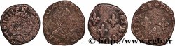 HENRY III Double tournois, lot de 2 ex. n.d. Ateliers divers