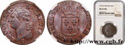LOUIS XVI Sol dit &nbsp;à l&nbsp;écu&nbsp; 1791 Bordeaux
