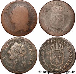 LOUIS XVI Demi-sol dit &nbsp;à l&nbsp;écu&nbsp;, lot de 2 ex. n.d. Ateliers divers
