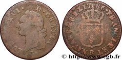 LOUIS XVI Sol dit &nbsp;à l&nbsp;écu&nbsp; 1786 Orléans