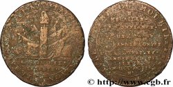REVOLUTION COINAGE 2 sols de Clémanson au faisceau 1792 Lyon