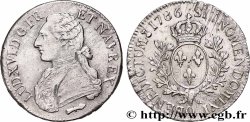 LOUIS XVI Écu aux branches d&nbsp;olivier 1786 Perpignan