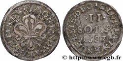 LOUIS XIV LE GRAND OU LE ROI SOLEIL II sols 1687 Strasbourg