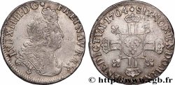 LOUIS XIV &nbsp;THE SUN KING&nbsp; Quart d’écu aux huit L, 2e type 1704 Bordeaux