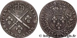LOUIS XIV &nbsp;THE SUN KING&nbsp; Trente-trois sols aux insignes 1705 Strasbourg XF/AU